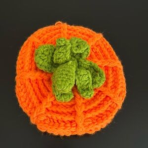 Pumpkin Baby Knit 🧶 🎃 Hat